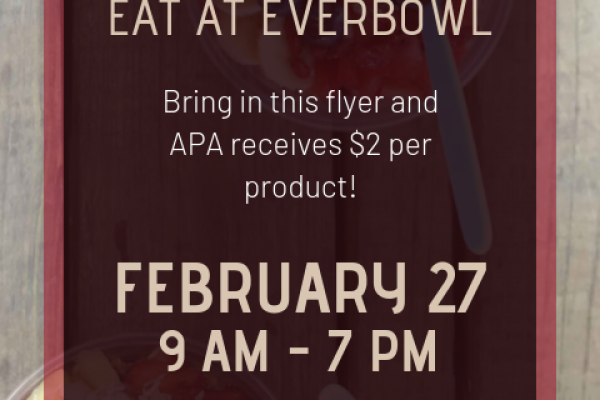 APA Fundraiser at Everbowl