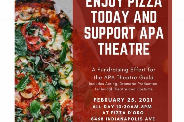 APA Theatre Guild Fundraiser at Pizza D&rsquo;Oro