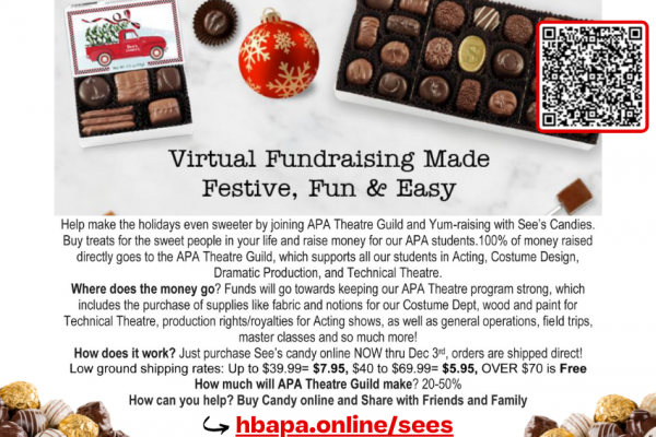 APA Theatre Guild SEE&rsquo;S CANDY Fundraiser