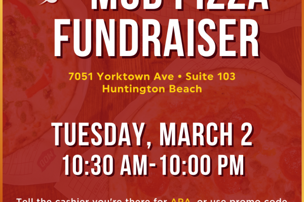 APA&rsquo;s MOD Pizza Fundraiser on March 2nd!