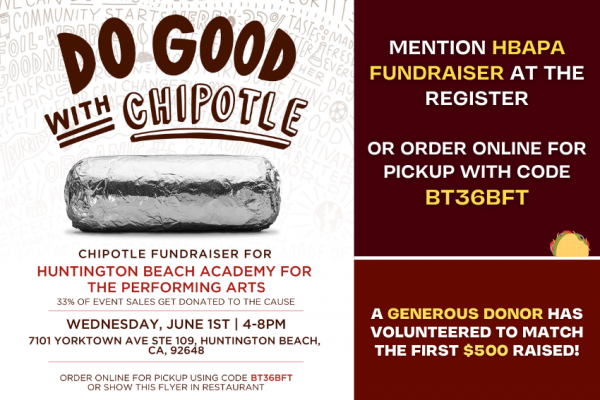 APA&rsquo;s Chipotle Fundraiser: Weds, 6/1