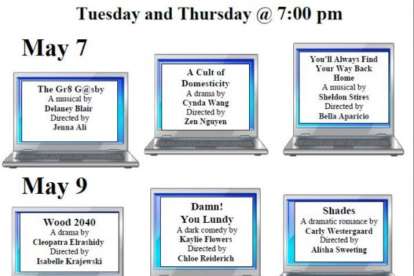 It&rsquo;s the 22nd annual ONE ACT PLAY FESTIVAL