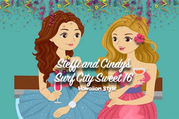 Steffi & Cindy&rsquo;s Surf City Sweet Sixteen Ticket Order Form