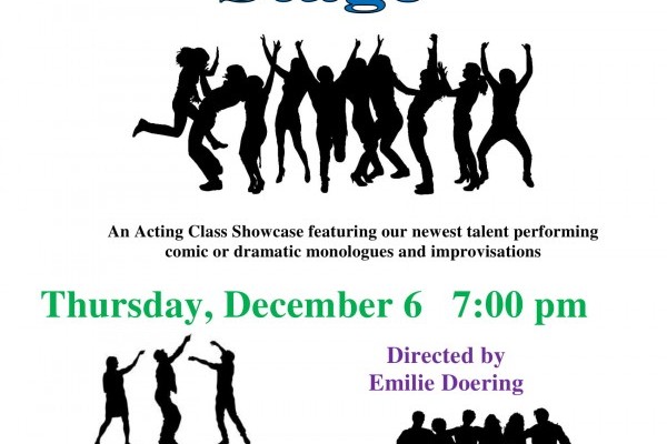 &ldquo;Taking the Stage&rdquo; with APA&rsquo;s Acting Department on December 6th
